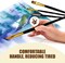 15-Piece Paint Brush Set, Professional Artist Paint Brushes for Kids and Adults - Perfect for Canvas, Fabric, Watercolor, Oil or Acrylic Painting - Ideal for Beginners & Professionals